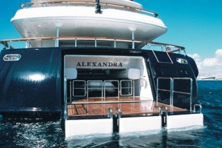 Yacht ALEXANDRA -  Swim Platform